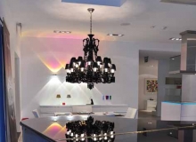 lighting: BLACK ZENITH,PHILIPPE STARCK DIAM.100CM H116CM PRICE:55000 € | BACCARAT